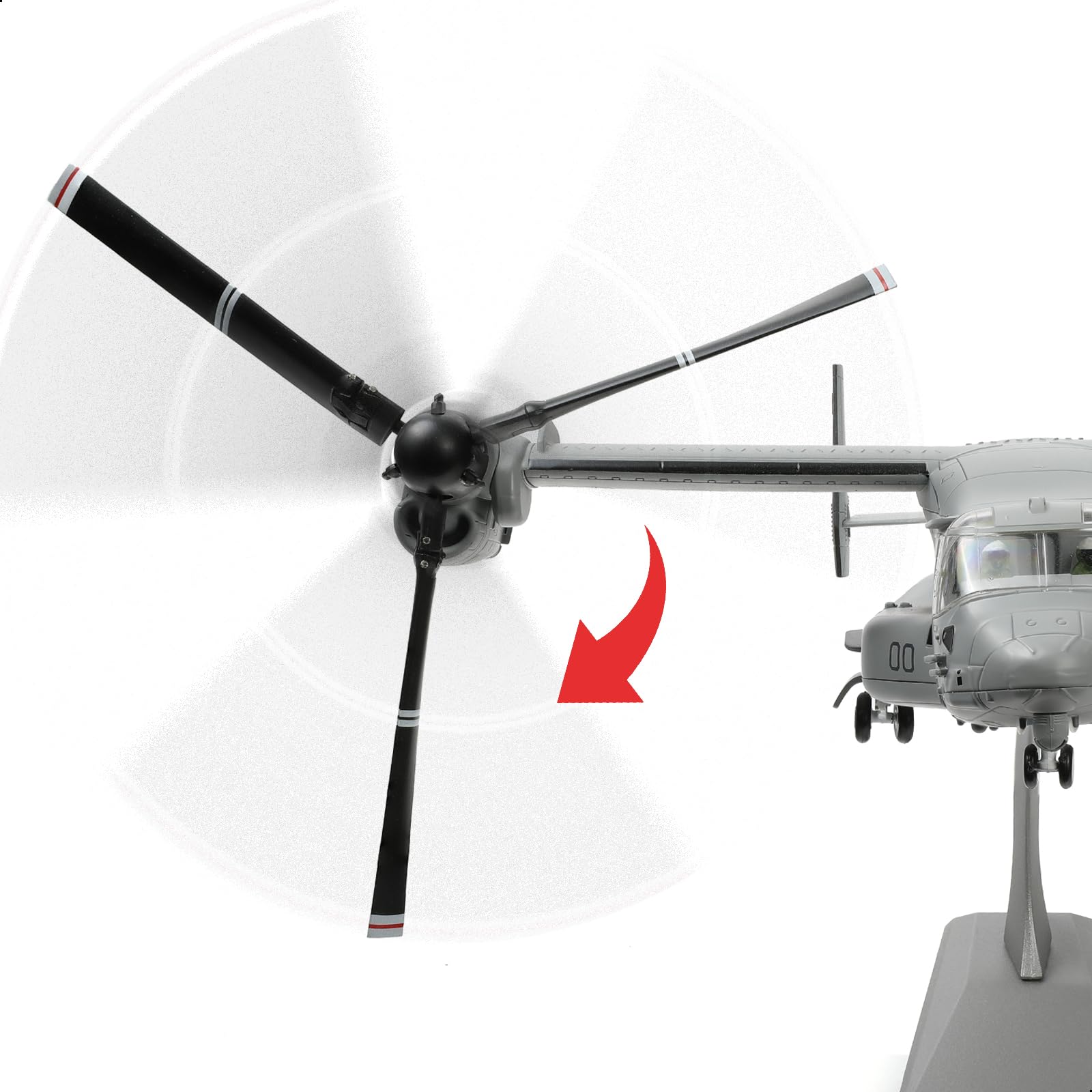 Amazon.co.jp: NUOTIE ベル MV-22 オスプレイ 1/72 金属飛行機モデル